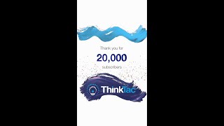 Thank You 20000 Subscribers #shorts #youtubeshorts  ThinkTac | DIY Science