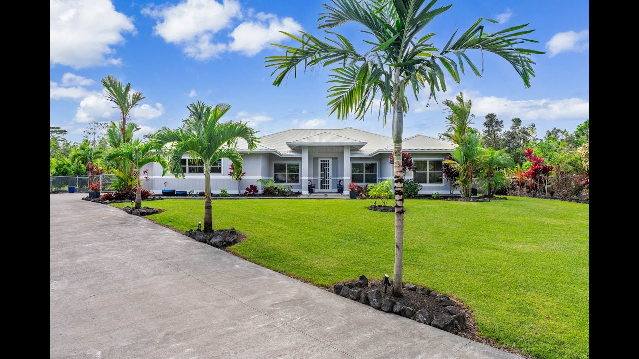 Luxury well water home in HPP near Hilo, Big Island Hawaii YouTube