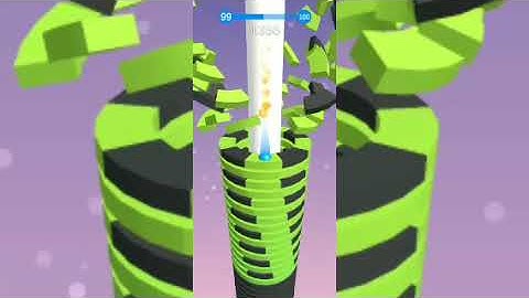 Stack Ball Level 99 | Blast Through Platforms | A4 Tech Live