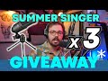 Summer Singer Giveaway: ANNOUNCEMENT + UPDATE