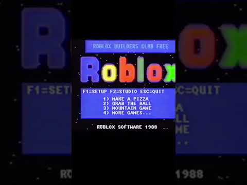 Roblox In 1988 - Roblox Shorts