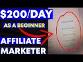 Affiliate Marketing For Beginners 👉👉Use This $200/DAY Strategy!