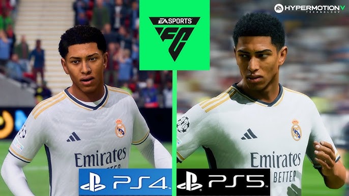 EA Sports FC 24 (FIFA 24), PS4 - PS4 Pro - PS5, Graphics Comparison