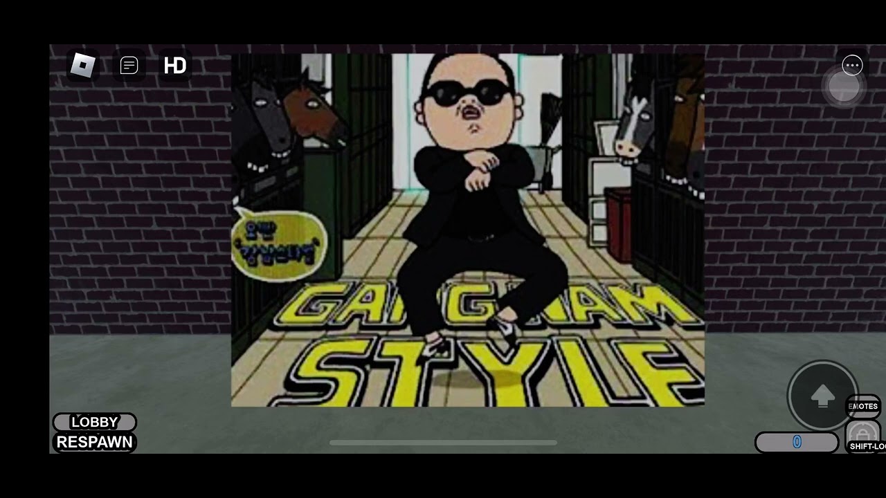 Gangnam Style nextbot theme Roblox become a nextbot - YouTube