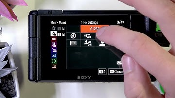 SONY ZV-1 II – How to Reset Series Counter