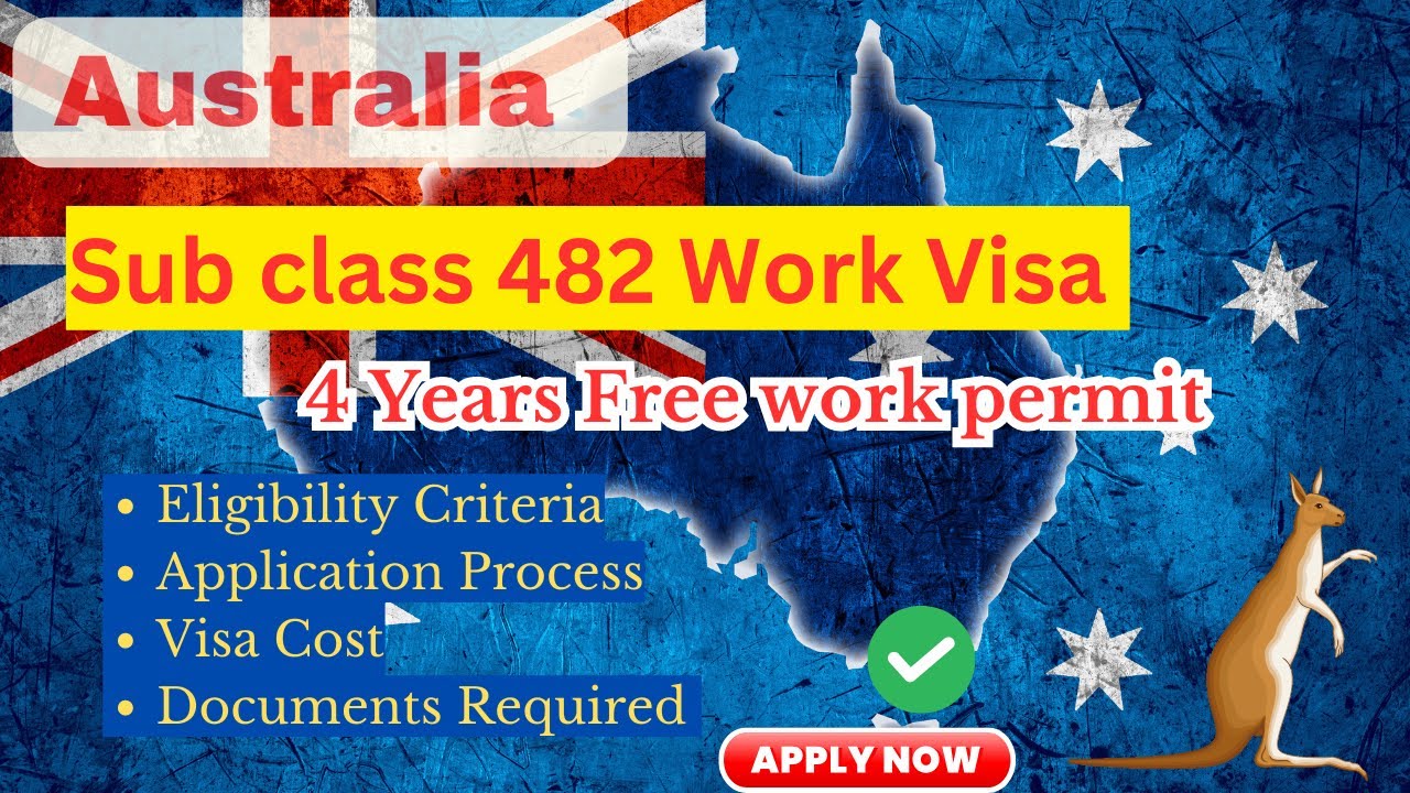 Australia subclass 482 Work Visa australiaworkvisa australiajobs