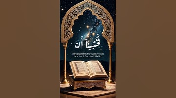 سورة الكهف الآيات{ ٨٠ - ٨١ } #المصحف #quran #اكسبلور #duet #islamicfestival #راحة_نفسية #الرحمن #isl
