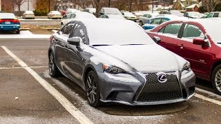 2014 Lexus IS350 F Sport "Snowy" Cold Start