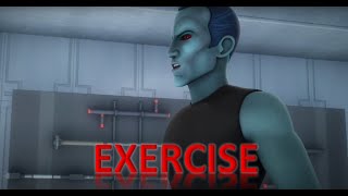 Thrawn explains why one must exercise - Thrawn Quotes - Star Wars Lore