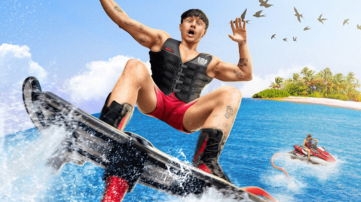 J'ai Tenté d'Apprendre Un Backflip En FLYBOARD en partant de ZÉRO... (Jet Pack)