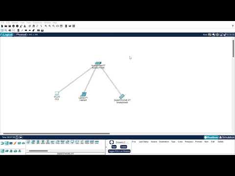 Wireless Connections with Access Point in Cisco Packet Tracer