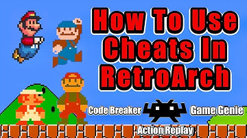How to use Cheats in RetroArch || NO GAME GENIE NEEDED!