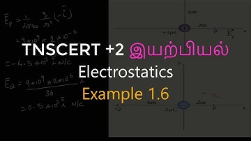 6.Physics | Electrostatics | Example 1.6