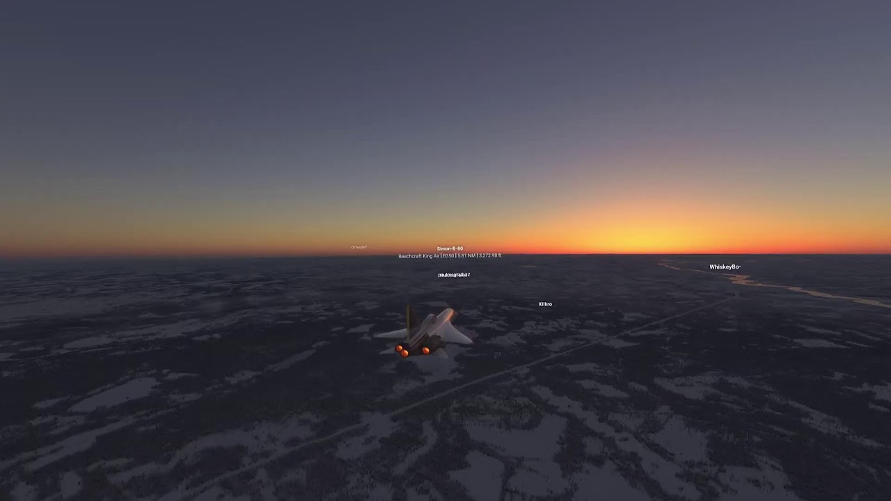 Microsoft flight Simulator 2024 | @CowTown group flight West US Server