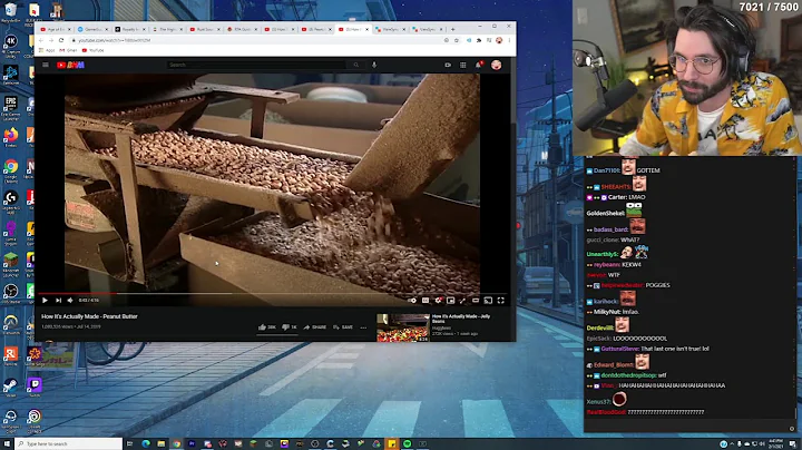 "it takes about 1100 nuts to make a single jar of peanut butter"