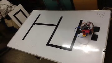 Maze solving Line Follower Robot with Arduino UNO, L298 motor drive, IR-sensor array.