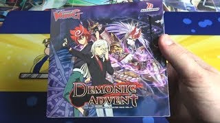Cardfight Vanguard G Demonic Advent Unboxing