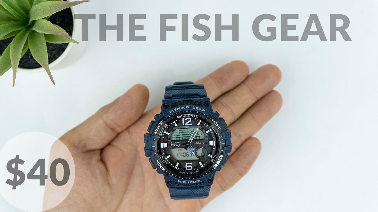 THE FISH GEAR CASIO WSC1250H2A YouTube