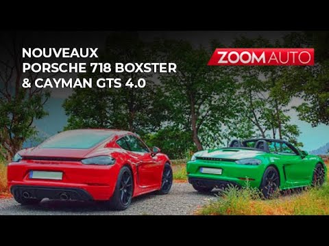21/01/2020 | Nouveaux Porsche 718 Boxster et Cayman GTS