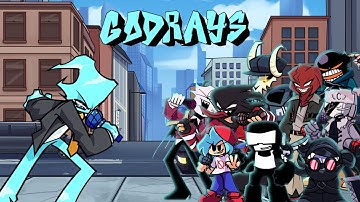 Friday Night Funkin Godrays but every bf turn a different cover is used