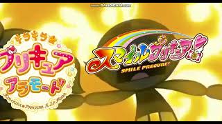 The current side of Pretty Cure now... (being arsoned by Hirogaru Sky! Precure) 