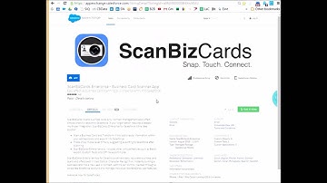ScanBizCards Enterprise Demo