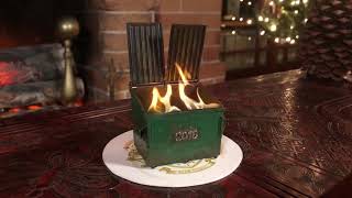 2018 Dumpster Fire – Yule log