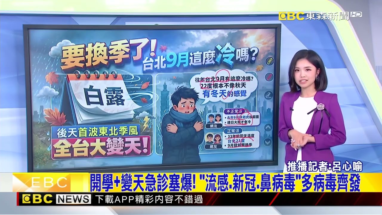 最新》一早直接被冷醒!網挖出「33年前溫度」 驚喊:這次真變天@newsebc 縮圖