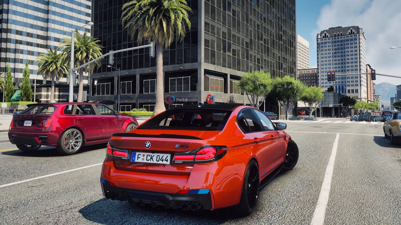 GTA 5 on RTX™ 3090 4K - BMW M5 Competition F90 - MOD Gameplay | Maxed-Out  Graphics \u0026 Ray Tracing - YouTube
