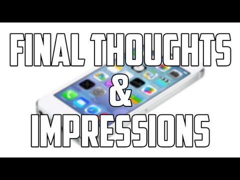 iOS 7 Final Opinions and Impressions - "Is It a Worthy Upgrade?"