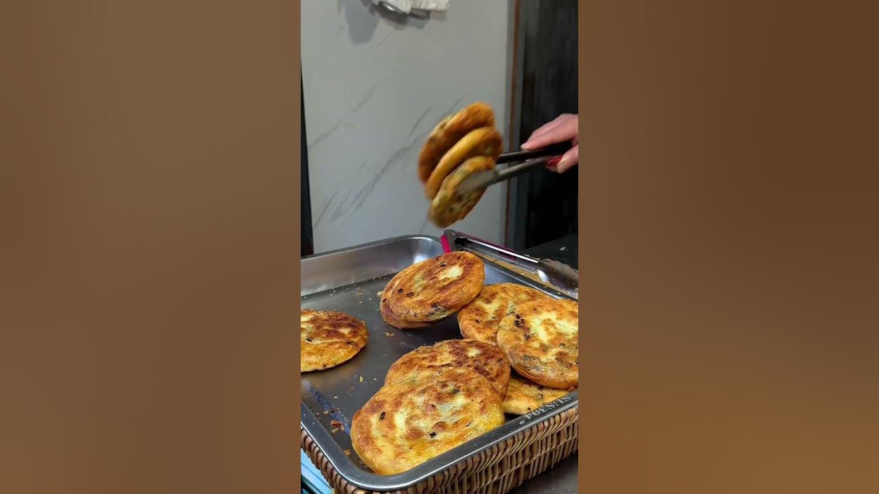 YouLookYummy772|Shanghai scallion pancake!没人逃得过黄金酥脆的葱油饼