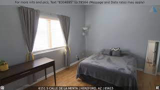 6151 S CALLE DE LA MENTA video tour