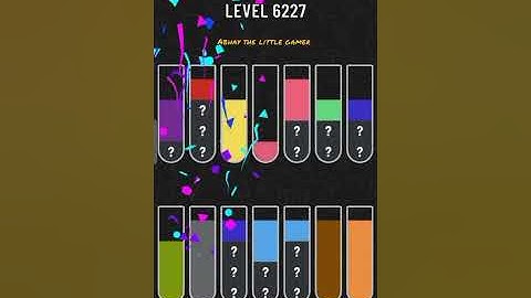 Water sort puzzle level 6227