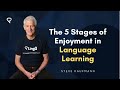Stages of Enjoyment in Language Learning