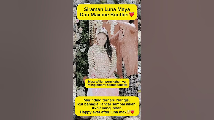 Momen haru Siraman Luna Maya dan Maxime Bouttier #trending #shortvideo #lunamaya #maximebouttier
