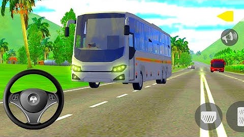 ꧁༺Indian Sleeping Bus Simulator Game New Map Videos part-4 || bus simulator 24༻꧂