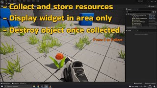Unreal Engine 5 - Collect Resources on Keypress @adam_bpc