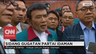 Sidang Gugatan Partai Idaman Rhoma Irama