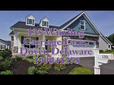 135 Winding Carriage Lane, Dover, DE home video tour