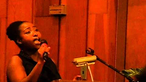 Singing Evangelist Stacy Peters-Donkoh Singing, "W...