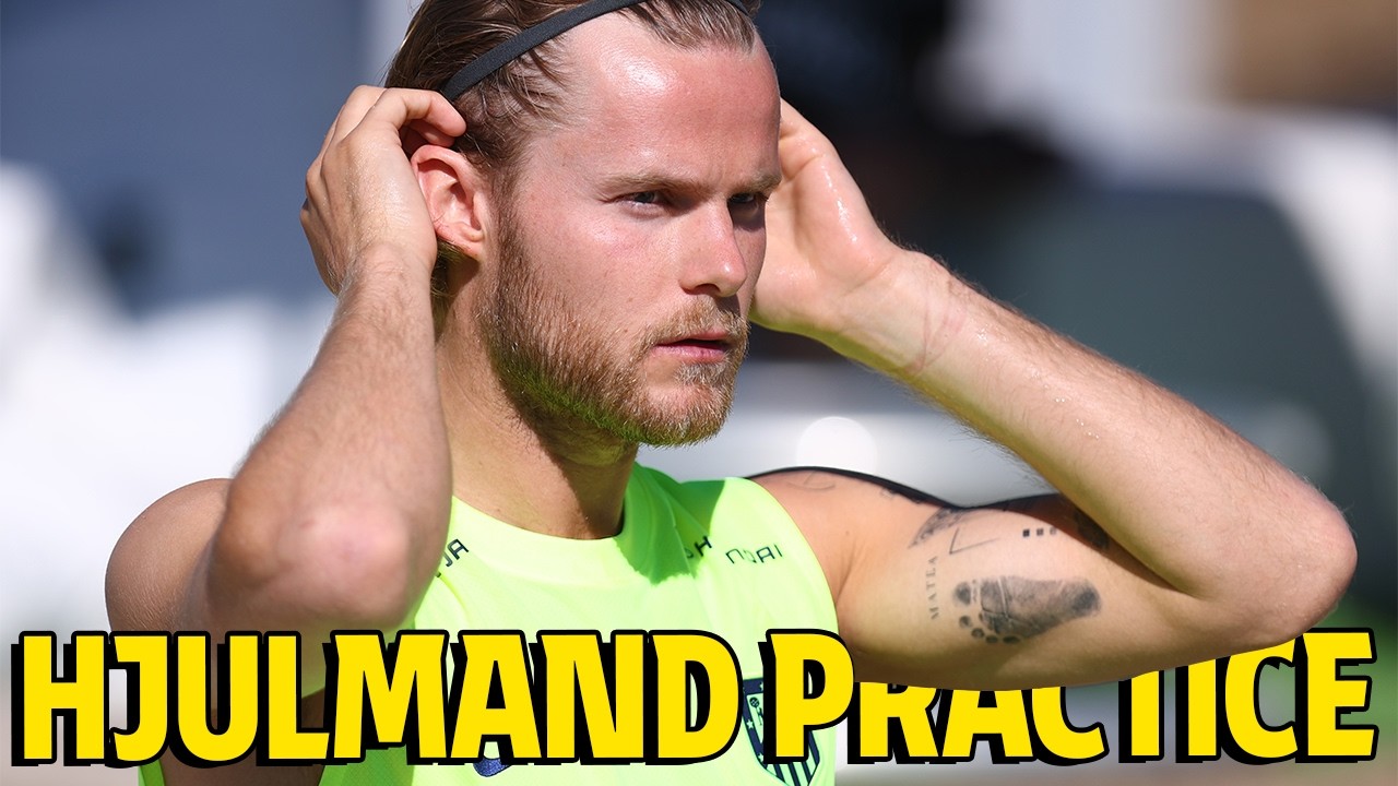 ALL ACCESS | Morten Hjulmand practice as Atleti player!