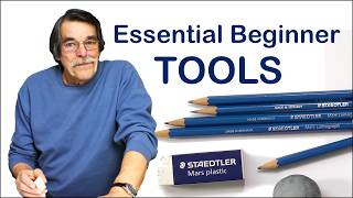 Essential Beginner Drawing Tools | What Pencils, Paper & Erasers Do You REALLY Need?