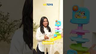 Mom-Approved Indoor Toy for Kids 🏀 Spiral Basketball by UA Toys
