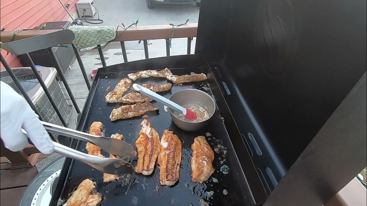 Fresh Walleye on the Blackstone Griddle YouTube