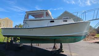 Restoring Ohana - A 1982 Nauset Marine 27' Cape Cod Tuna Boat - Walkthrough