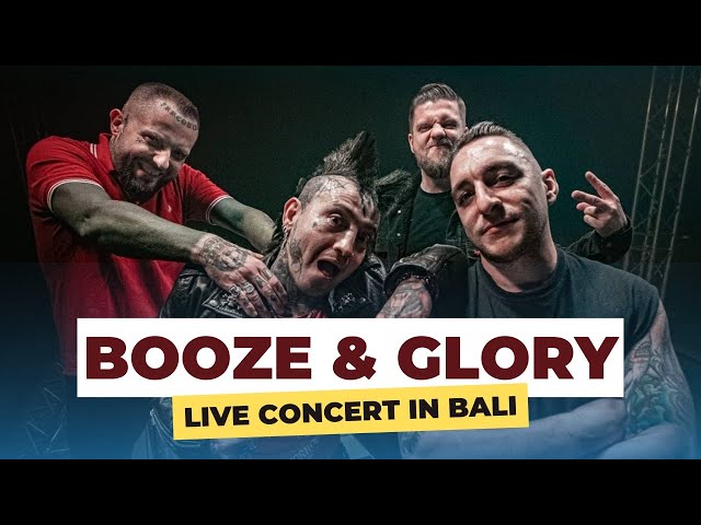 BOOZE u0026 GLORY LIVE CONCERT IN BALI class=