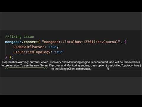 Mongoose issue fixed