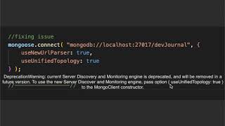 Mongoose issue fixed