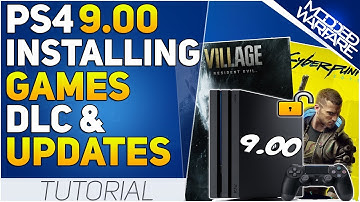 Installing PS4 Games, DLC & Updates on the 9.00 Jailbreak