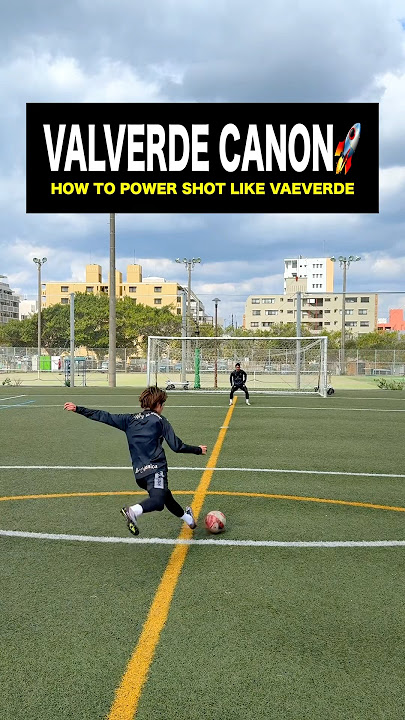 HOW to POWER SHOT LIKE VALVERDE🇺🇾#shorts #football #soccer #footballskills #soccerskills
